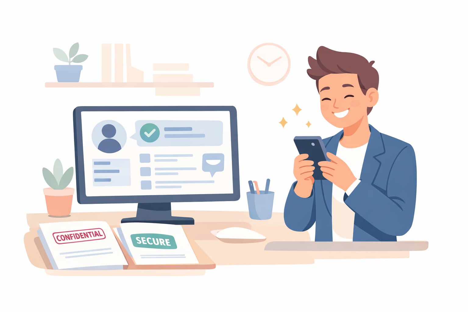 Accountancy firms automation illustration