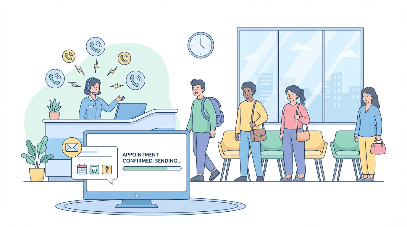 Dentists automation illustration