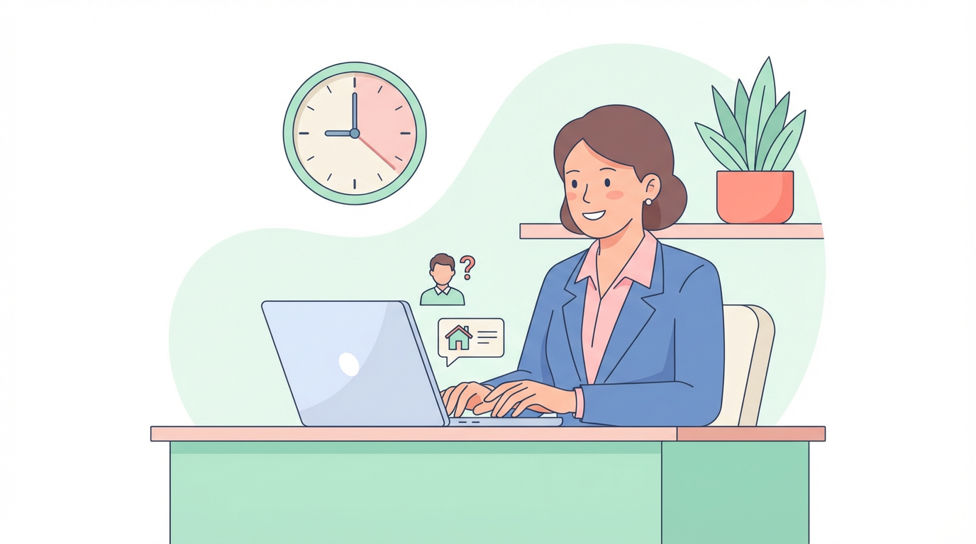 Estate Agents automation illustration