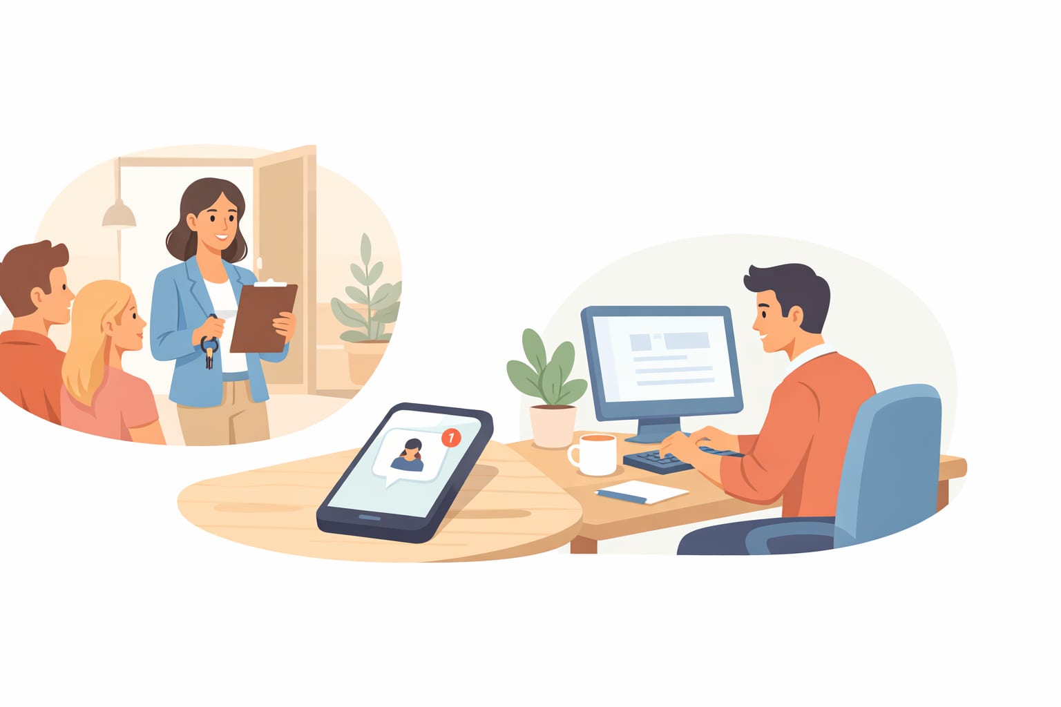 Letting Agents automation illustration