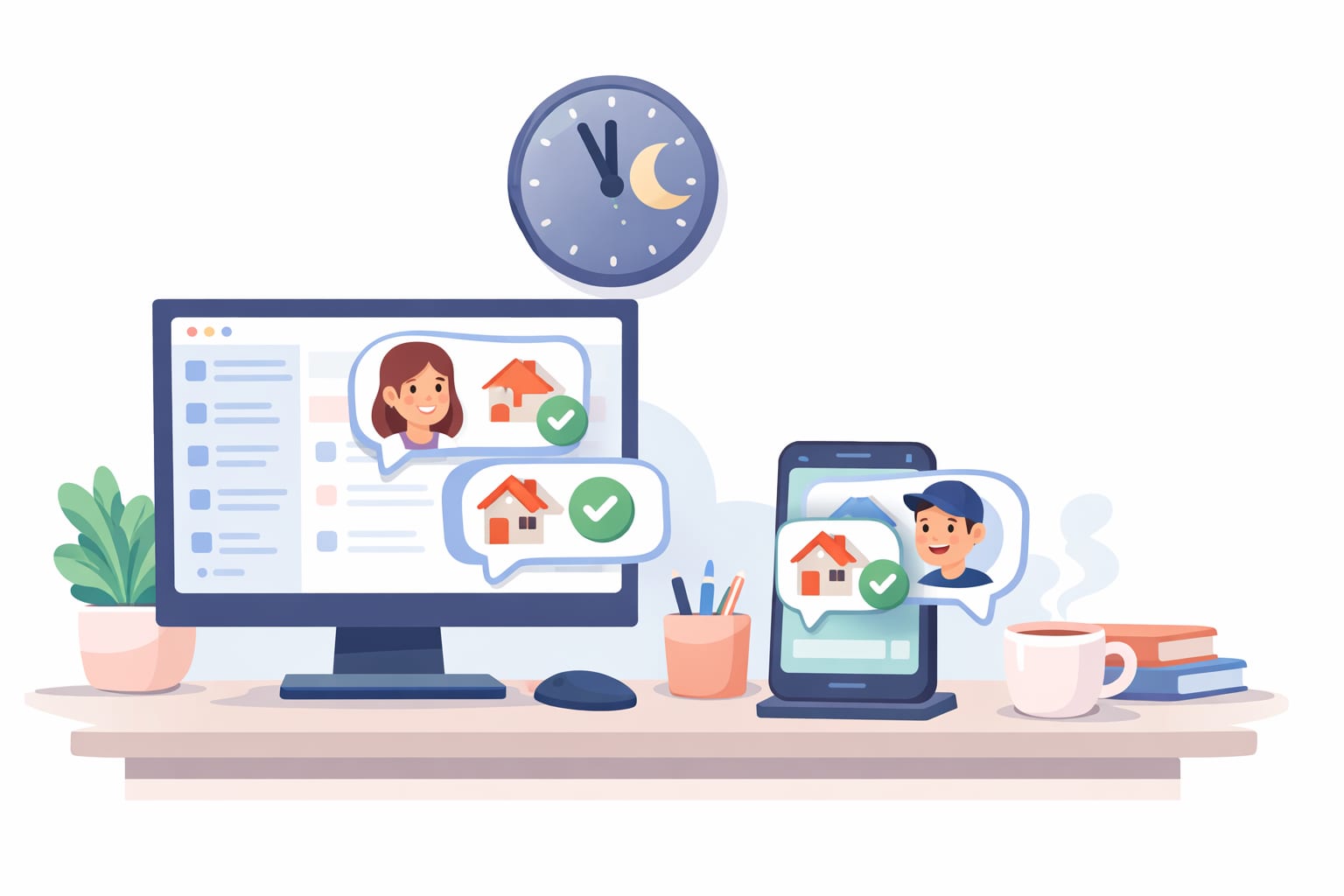 Mortgage Brokers automation illustration