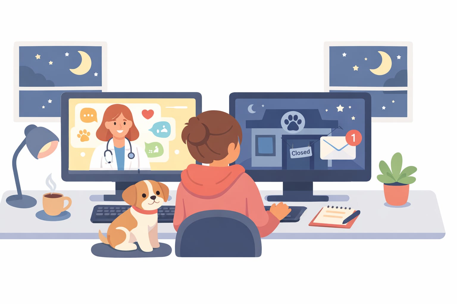 Vets automation illustration